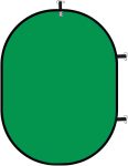 Hakutatz Chroma Key Zöld - Összecsukható háttér 1,5m*2m