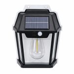 Napelemes, mozgásérzékelős kültéri világítás