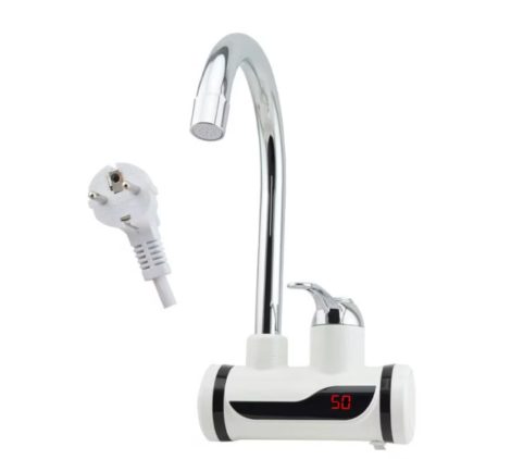 Hátsó, fali bekötésű átfolyós vízmelegítő csaptelep  - Nincs melegvíz a lakásban? Pillanatok alatt tehetsz ellene!