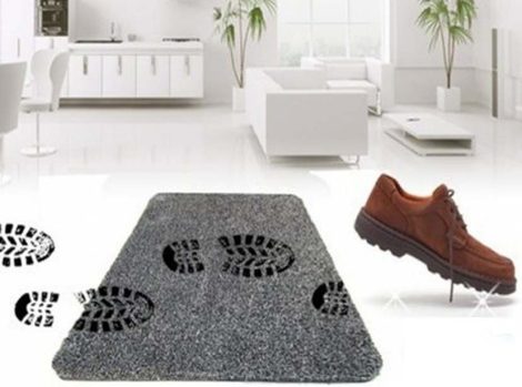 Clean step mat