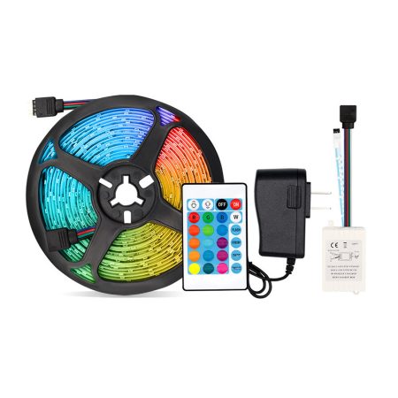 5meter RGB led tape, with remote control +power