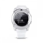 V8 smart watch white