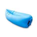   Lazy Bag - Saltea gonflabilă albastru deschis  pentru confort, oricând și oriunde.