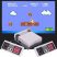 Retro Gaming Console with 620 built-in games and 2 remote controls 