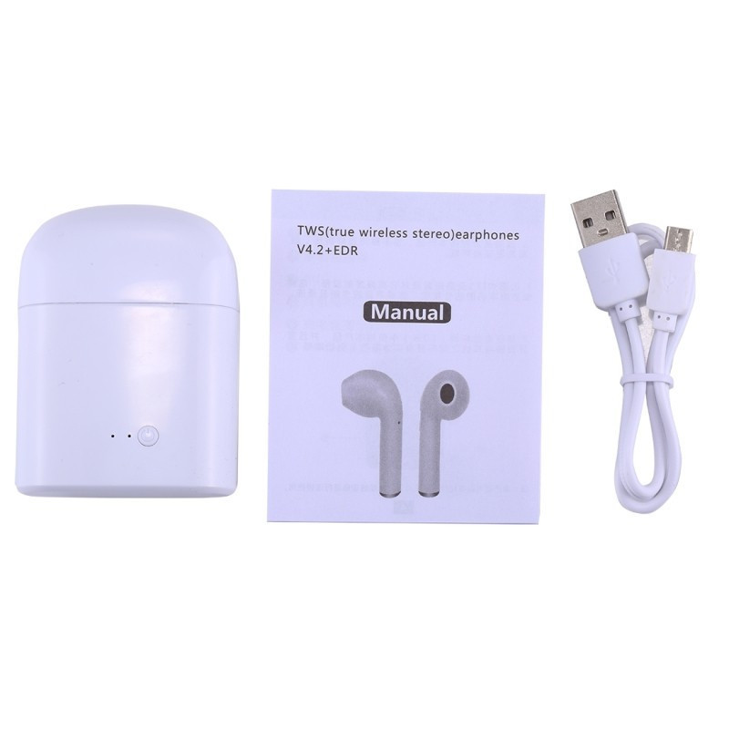 i7S tws bluetooth headset pair with charging box Mao Whol