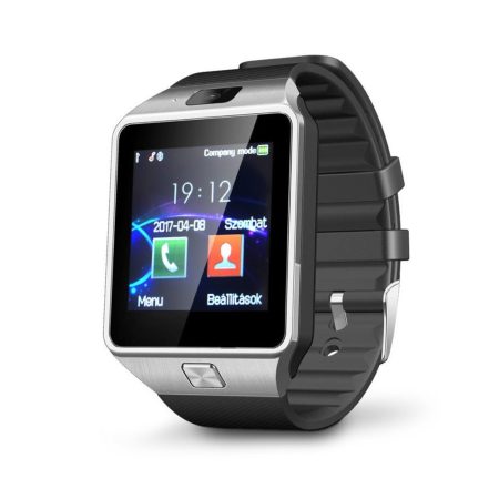  Ceas inteligent alphaOne DZ în limba engleză în negru- Nu-ți place să iei telefonul în autobuz? Iată soluția!