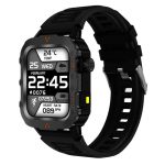   Laxasfit Q11 Okosóra, fekete - magyar menüvel, Pulzusmérés, alvás,időjárás és véroxigénszint-monitorozás