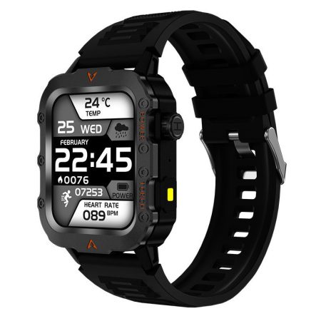 Laxasfit Q11 Okosóra, fekete - magyar menüvel, Pulzusmérés, alvás,időjárás és véroxigénszint-monitorozás Laxasfit Q11 Okosóra, fekete - magyar menüvel, Pulzusmérés, alvás,időjárás és véroxigénszint-monitorozás