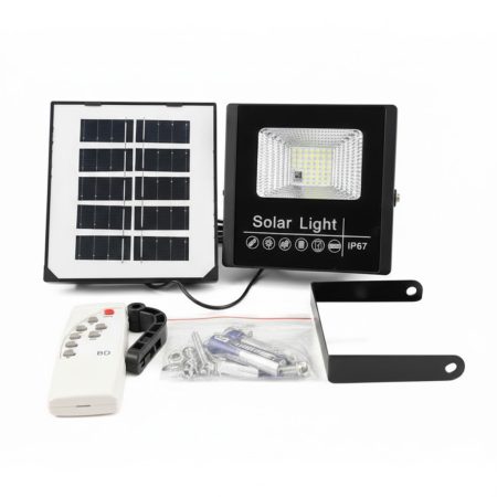 Napelemes lámpa szett – távirányítóval - 50W