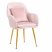 Corvania 2db szék Világos rózsaszín-arany Corvania 2db szék Világos rózsaszín-arany
