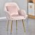 Corvania 2db szék Világos rózsaszín-arany Corvania 2db szék Világos rózsaszín-arany