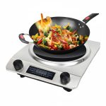   CityWok Hordozható Indukciós Főzőlap – 3000W, Érintőkijelző, Kompakt Rozsdamentes Acél Kivitel