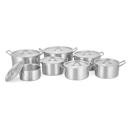 Brillon 7 részes prémium alumínium edénykészlet