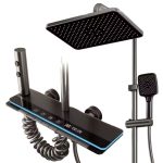 Prémium okos zuhanyrendszer digitális kijelzővel