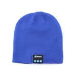 Blue bluetooth hat