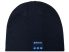 black bluetooth hat