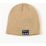 Brown bluetooth hat