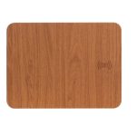 wooden mousepad with  qi charger 