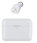 Wireless Pluggy earphone -white- with powerbank 