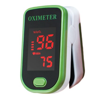 Véroxigénszint mérő, pulzoximéter - LCD kijelzős kisméretű eszköz ,hogy bárhova magaddal vihesd.