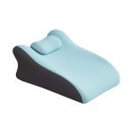   ErgoRelax többfunkciós támaszpárna / hason fekvő párna fejrésszel – 60*42*23cm -  Jégselyem kék