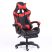 RACING PRO X Gamer szék lábtartóval, piros-fekete Ingyenes szállítással-Sokat vagy fent a neten? Vége az elgémberedett ízületeknek.