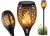 Napelemes Lámpa fáklya LED lámpa 78 cm beszúrható kerti oszlop Napelemes Lámpa fáklya LED lámpa 78 cm beszúrható kerti oszlop