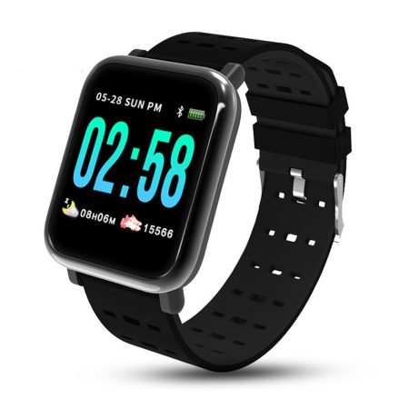 A6 smart watch -black-