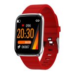 ID116 smart watch -red-