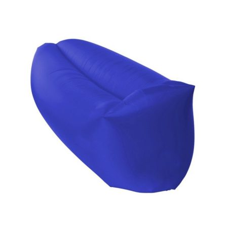 Lazy Bag - Saltea gonflabilă albastră pentru confort, oricând și oriunde.
