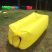 Lazy Bag - Saltea gonflabilă galben lamiie  pentru confort, oricând și oriunde.