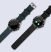 M11 smart watch with black strap