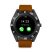 M11 smart watch with brown strap