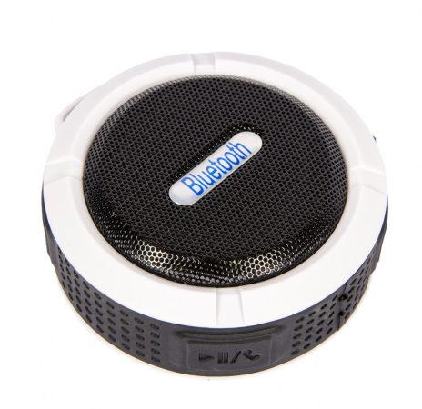 C6 vízálló Bluetooth hangszóró - fehér