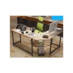 Számítógépes sarokasztal - világos