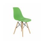   4 db modern szék konyha, nappali, étkező vagy kültéri használathoz-zöld