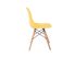 4 db modern szék konyha, nappali, étkező vagy kültéri használathoz-sárga