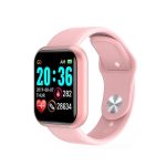 y68 smart watch pink