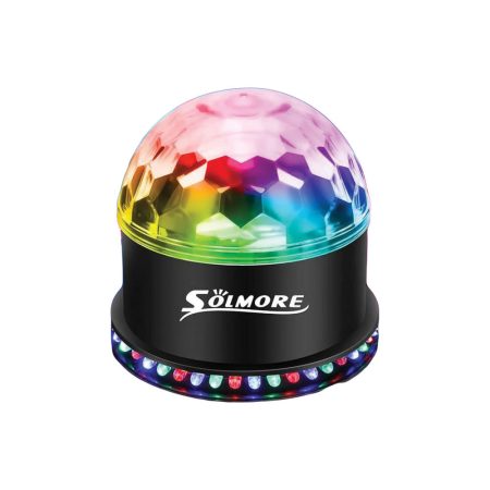Solmore LED Disco Ball – RGB Party Fény Távirányítóval Solmore LED Disco Ball – RGB Party Fény Távirányítóval