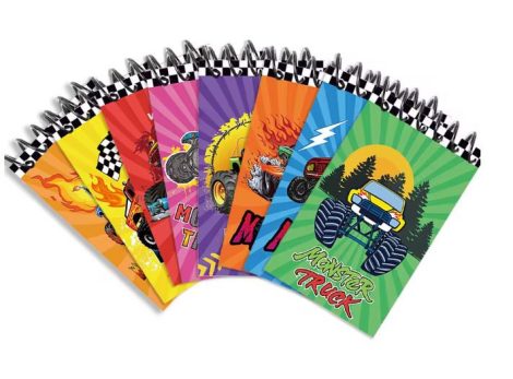 24 darabos Monster Truck notesz csomag 24 darabos Monster Truck notesz csomag