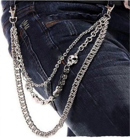 Koponyás hip-hop övlánc Koponyás hip-hop övlánc