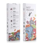  Nagyméretű DIY Modern Halk Falióra – 3D Öntapadós Római Számos, Ezüst Színben (90 cm – 1,8 m, szabadon állítható méret)