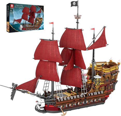 Reobrix Queen Anna’s Revenge Kalózhajó Építőkészlet (3066 Darab)