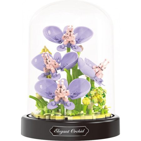 Balody Mini Blocks – Orchidea üvegbúrában (374 db-os készlet) Balody Mini Blocks – Orchidea üvegbúrában (374 db-os készlet)