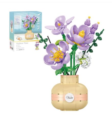 Balody Viola – Mini Blocks Virágváza Építőjáték (539 db) - Aromaterápiás Funkció Balody Viola – Mini Blocks Virágváza Építőjáték (539 db) - Aromaterápiás Funkció