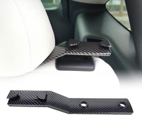 2 db Hátsó Biztonsági Öv Vezető (Carbon Seat Belt Guide) – Tesla Model Y 2021–2023