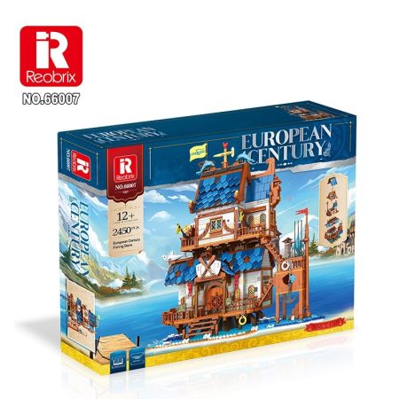 Reobrix Középkori halászház építőkészlet (2450 darabos)