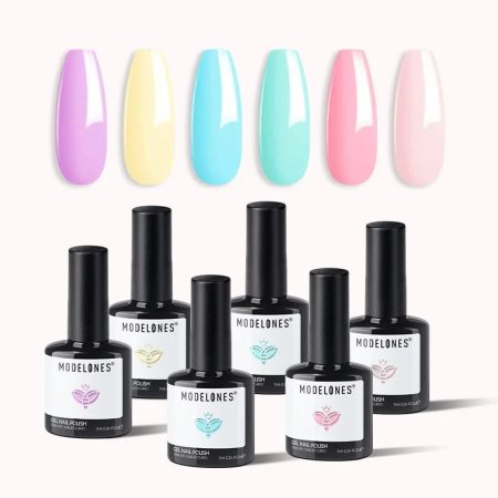 Modelones Prémium Tavaszi-Nyári Pasztell Gél Lakk Készlet – 6 gyönyörű árnyalat Modelones Prémium Tavaszi-Nyári Pasztell Gél Lakk Készlet – 6 gyönyörű árnyalat