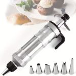   Dessert Decorator Pro – Rozsdamentes Acél Desszertdíszítő Szett (16 darabos)