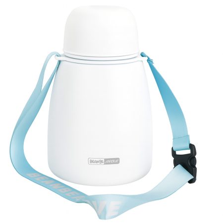 Bean Bean AnLove 950 ml-es szívószálas és kupakos rozsdamentes acél kulacs – fehér Bean Bean AnLove 950 ml-es szívószálas és kupakos rozsdamentes acél kulacs – fehér